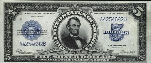 Click to Enlarge

Name: AG_$5_1923_Silver_Certificate.jpg
Size: 186 KB