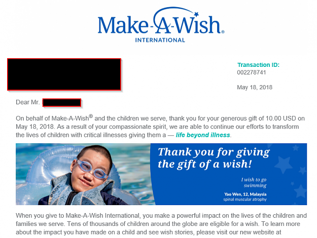 Click to Enlarge

Name: 2018-05-18 21_26_39-Make-A-Wish Donation Receipt.pdf ‎- Microsoft Edge.png
Size: 271 KB
