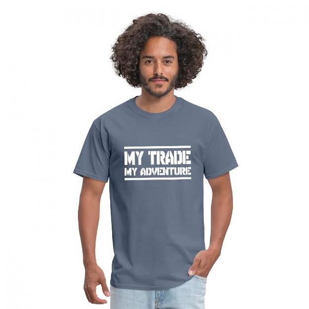 Click to Enlarge

Name: MY TRADE MY ADVENTURE WHITE - Men's T-Shirt.jpg
Size: 28 KB