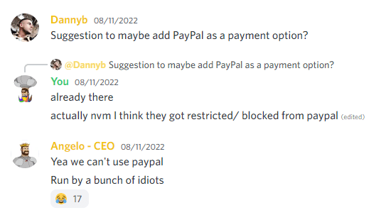 Click to Enlarge

Name: Paypal.PNG
Size: 16 KB