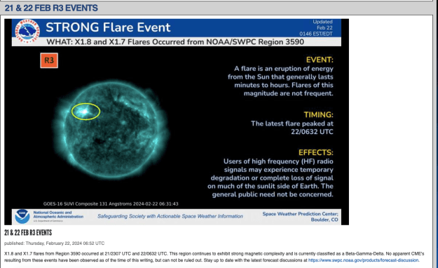 Click to Enlarge

Name: Solar flare.png
Size: 161 KB