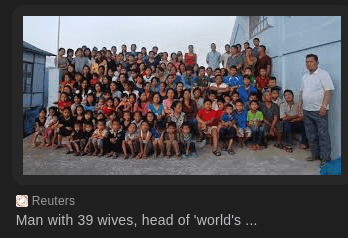 Click to Enlarge

Name: Screenshot 2024-11-28 at 11-23-23 largest number of wives - Google Search.png
Size: 39 KB