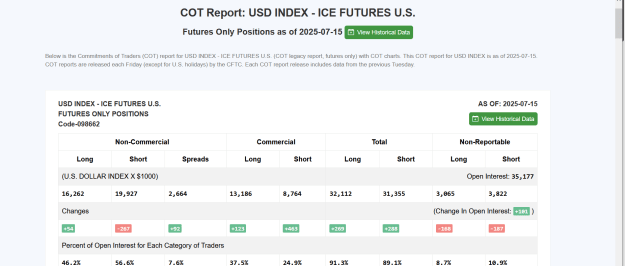 Click to Enlarge

Name: LATEST DXY GOLD OPEN INTEREST AND VOLUME COT  DATA. 2.png
Size: 41 KB